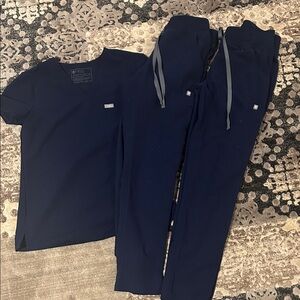 Figs Technical CollectionNavy Blue Scrub Set 2 pr Pants XXS/P